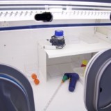 Short internal shelf