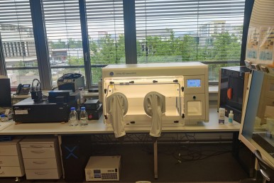  Installation der Whitley H35 Arbeitsstation am Universitätsklinikum Jena