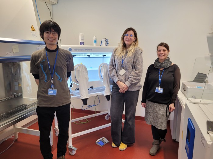 Customers with their New Whitley Workstation