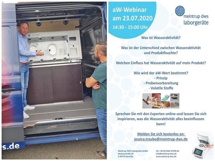 Webinare, Online- oder Outdoor Demos : Wir bleiben auf Abstand – sind aber inhaltlich ganz nah.