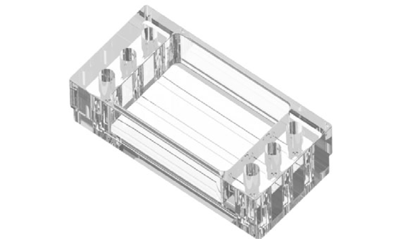 Mikrofluidischer Fluss Chip
