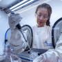 Cell Culture Work in Whitley Isolator