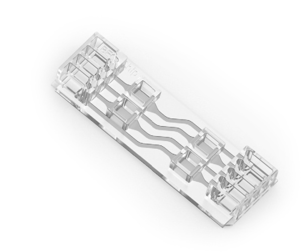 Mikrofluidischer Transflow-Chip Bild